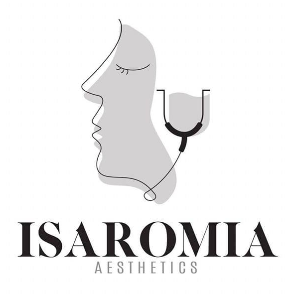 ISAROMIA logo – ELENAX support for signage and business setup.